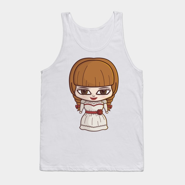 ANNABELLE THE HAUNTED DOLL CHIBI Tank Top by PNKid